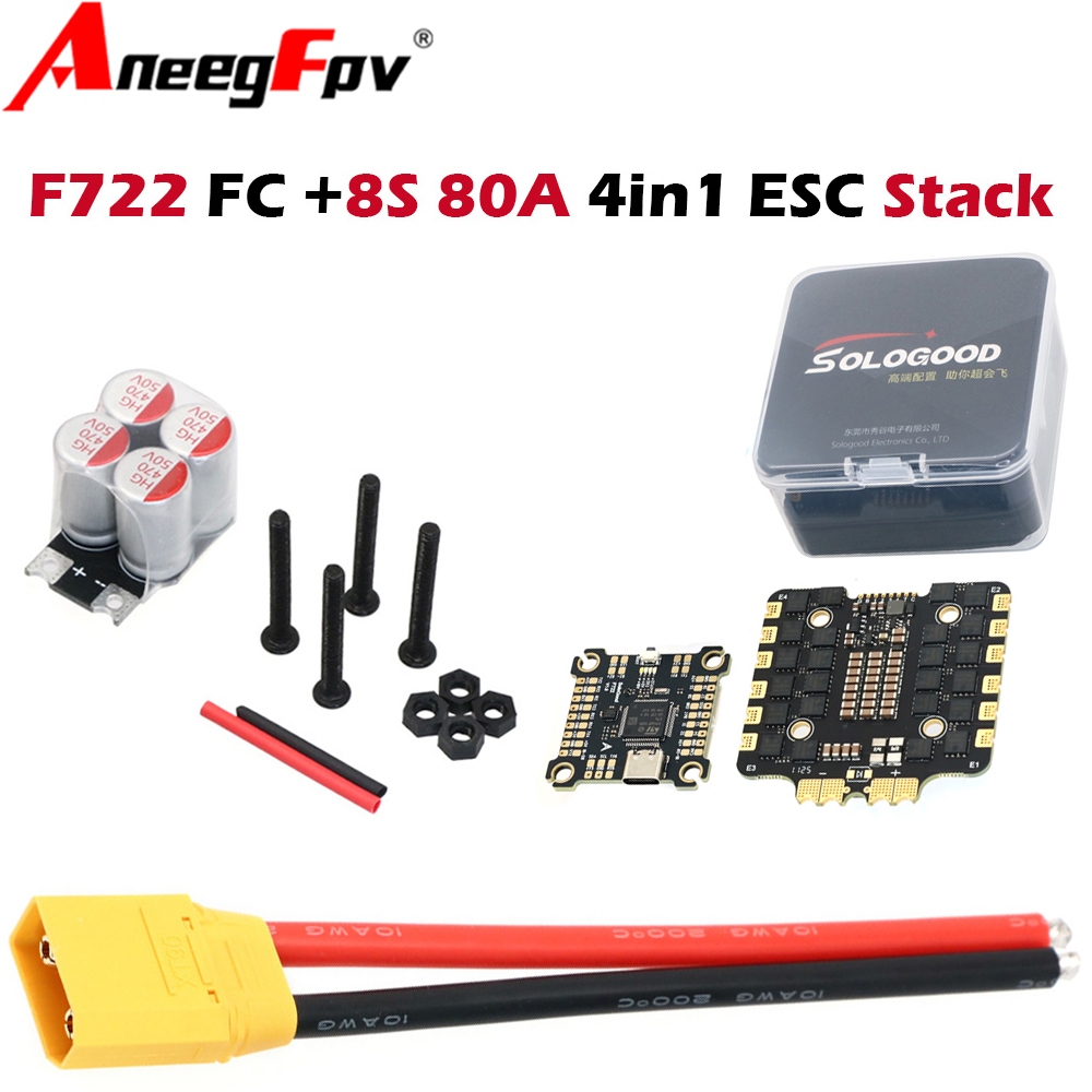 Speedybee F405 V4 Bls 55A Stack - SoloGood F722 F7 6S controlador de
