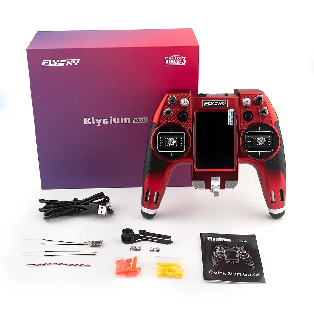 Flysky El18 Radio Transmitter - Transmisor de radio FLYSKY EL18 2.4G