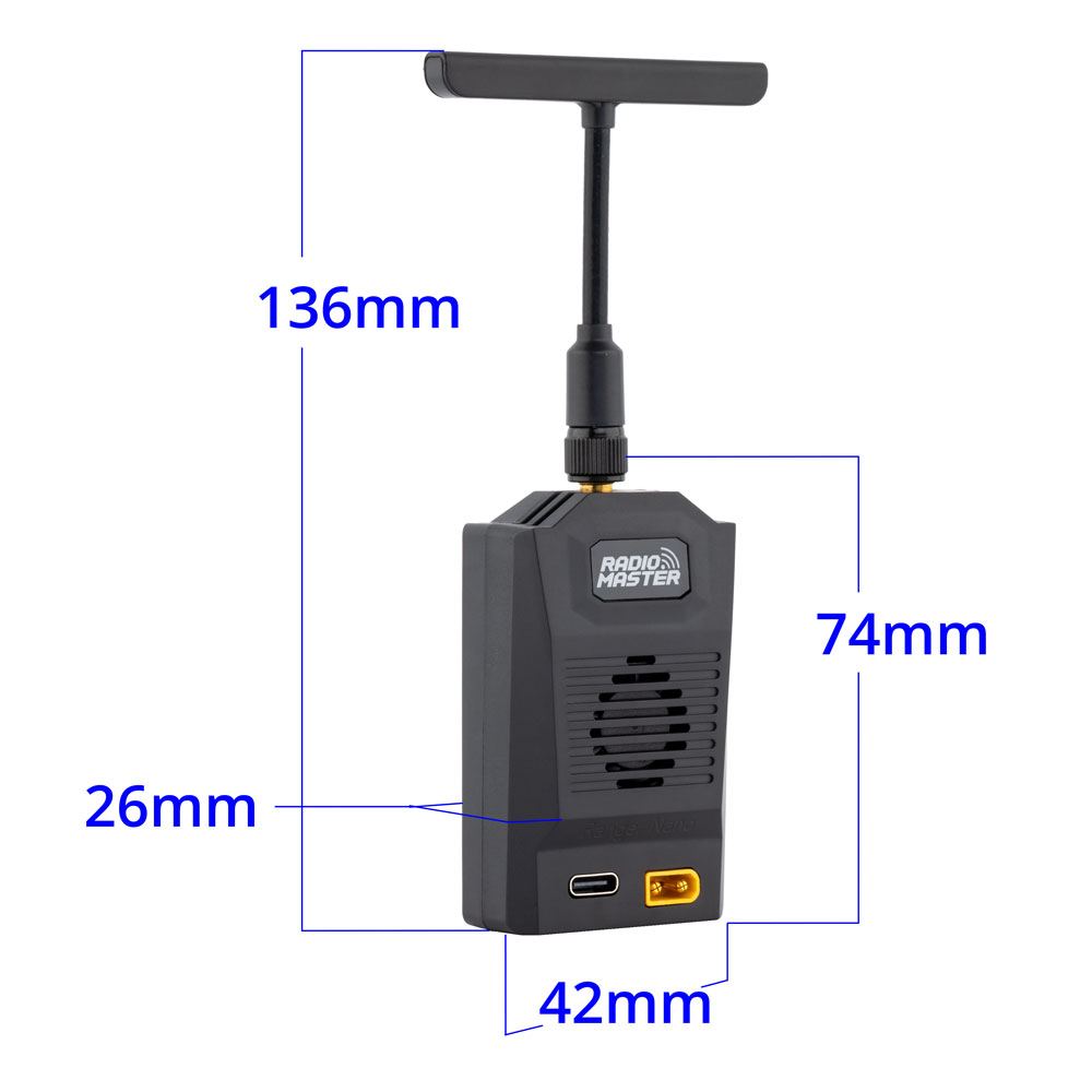 Módulo ELRS RadioMaster Ranger - Radiomaster Ranger 2.4Ghz Elrs Module reseña y precio