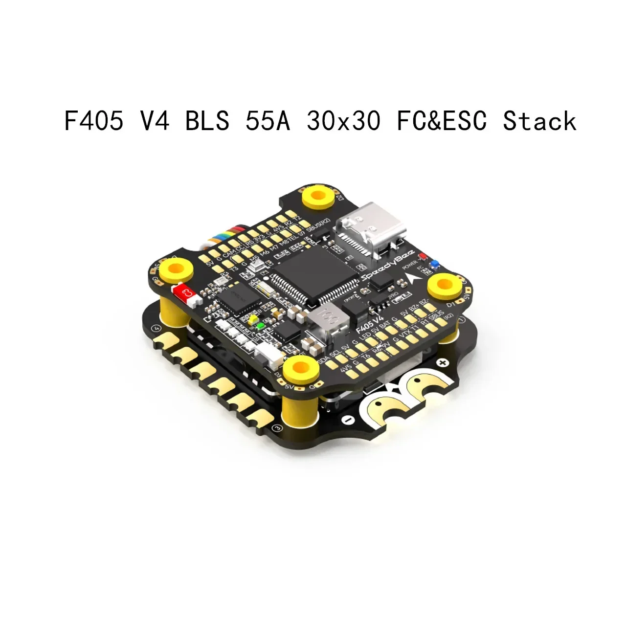 Pila SpeedyBee F405 V4 BLS 55A - Speedybee F405 V4 Bls 55A Stack reseña y precio
