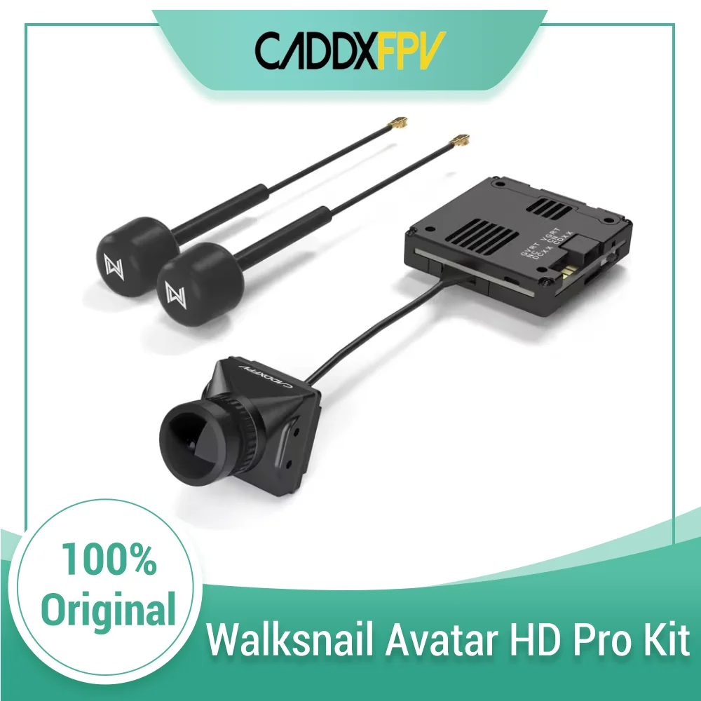 Kit AeroPartsCADDX Walksnail A - Walksnail Avatar Hd Pro Kit reseña y precio