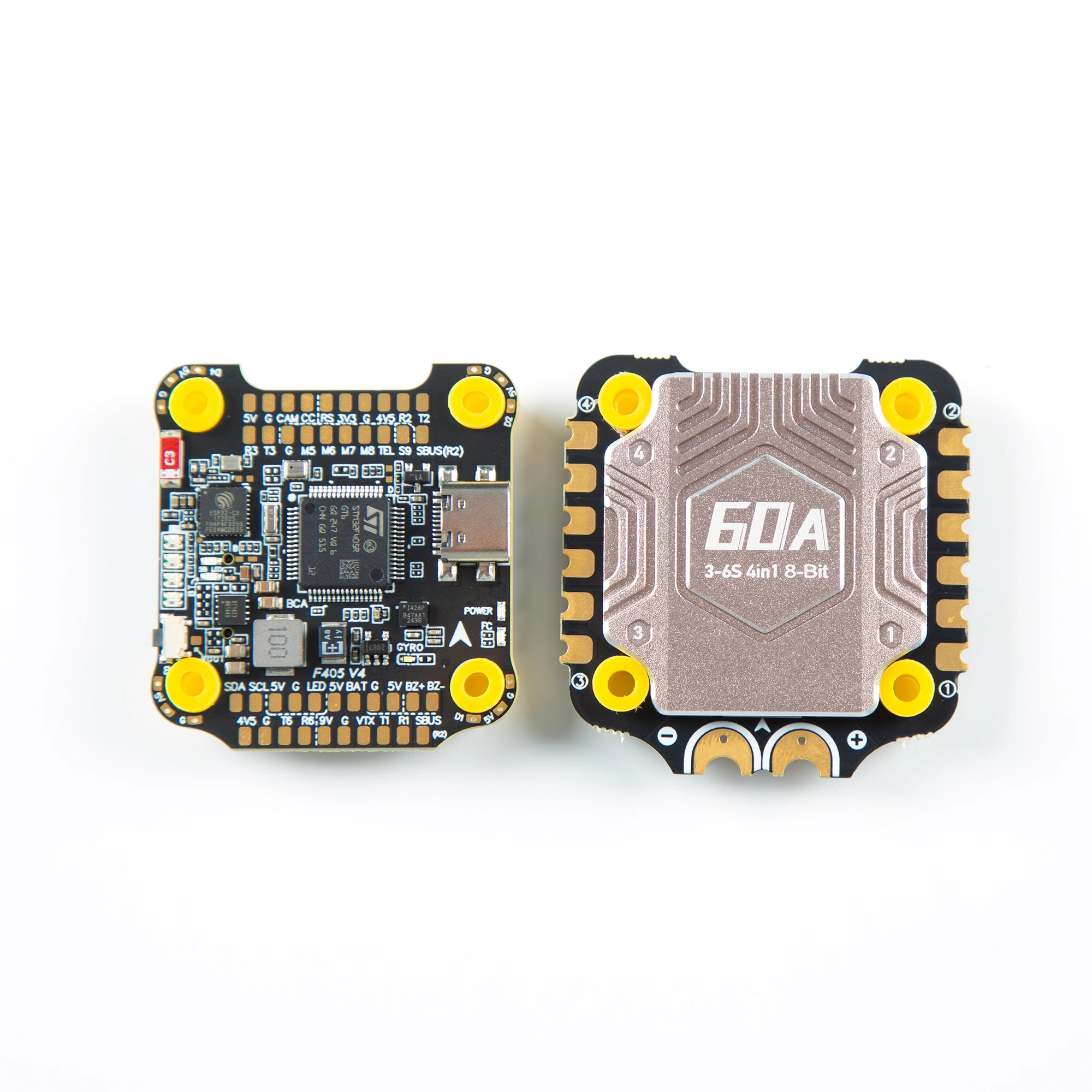 Pila de controlador de vuelo F - Speedybee F405 V4 Bls 55A Stack reseña y precio