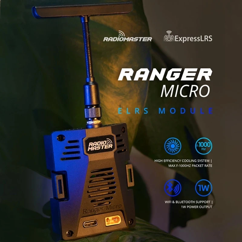 RadioMaster Ranger 2.4GHz ELRS - Radiomaster Ranger 2.4Ghz Elrs Module reseña y precio